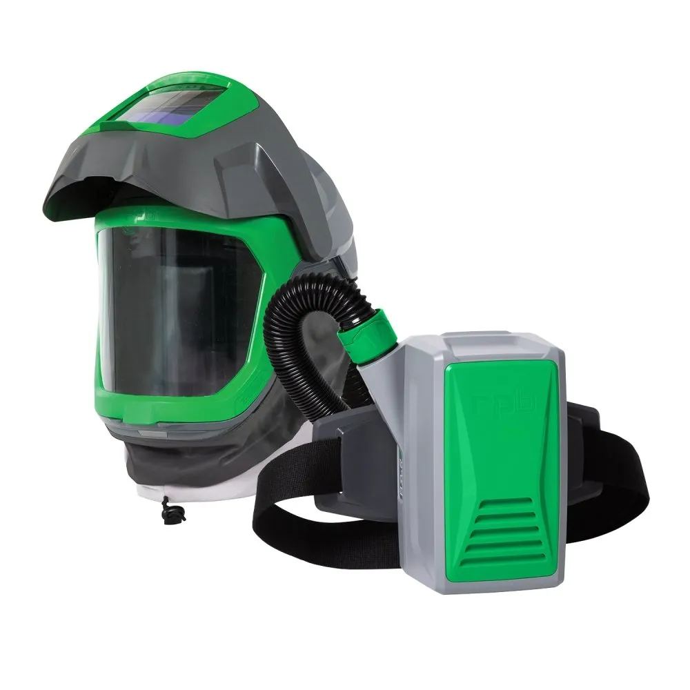 Z-Link Respirator Helmet - PAPR with specialty filters. Versatile NIOSH Certified Respiratory Protection